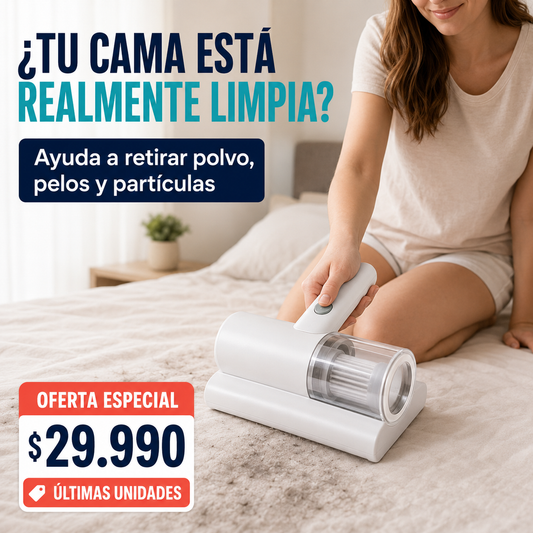 ASPIRADORA AUTOMATICA ANTIACAROS UV