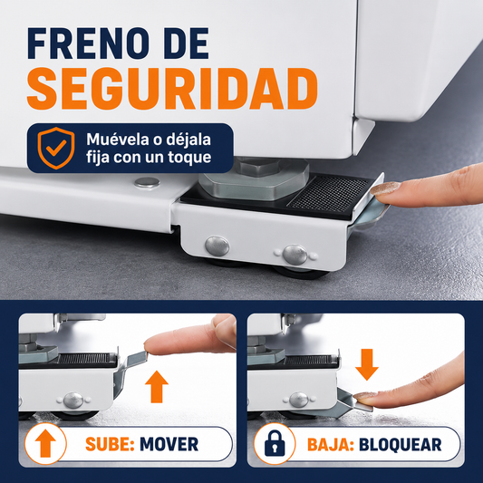 Base Ajustable Ruedas